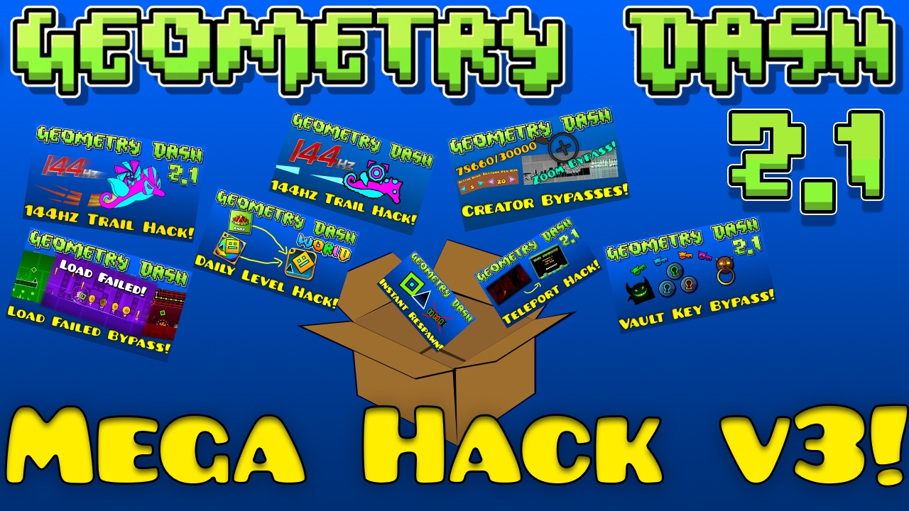 geometry dash 2.1 hack download